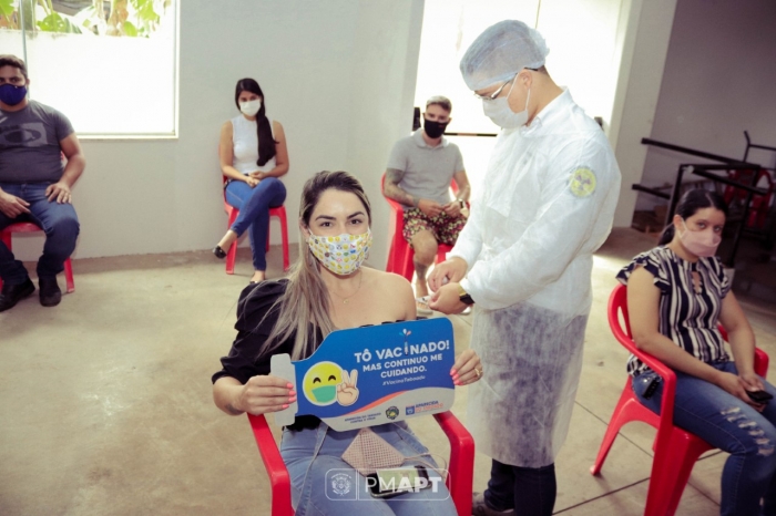 ﻿﻿Prefeitura começa a vacinar maiores de 29 anos nesta quinta-feira em Aparecida do Taboado